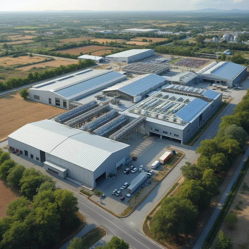 Planta de procesamiento agroindustrial
